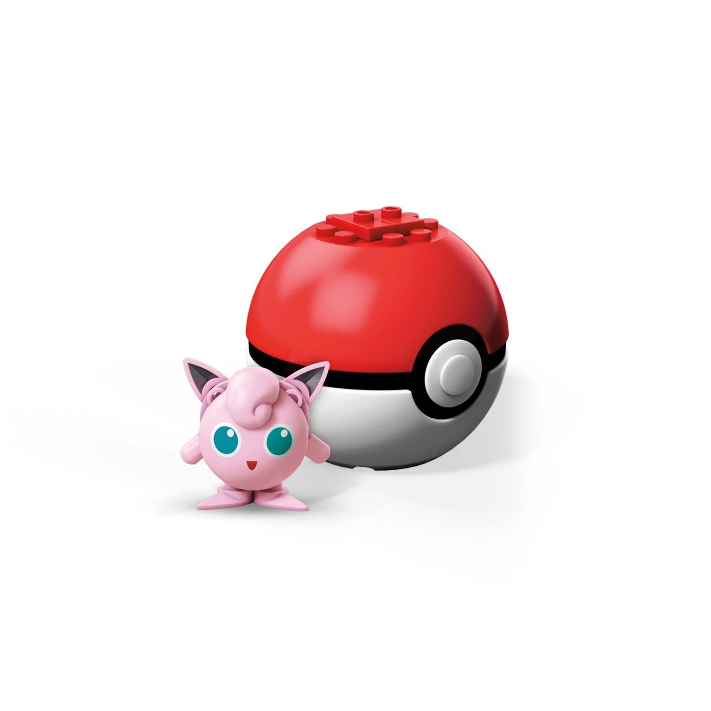 Pokemon Buildable Jigglypuff Figure & Poke Ball GFC91 Building Set (21 Pieces)