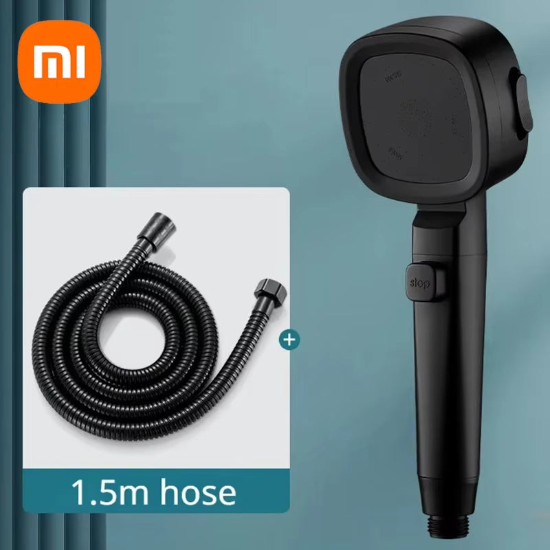 Xiaomi High Pressure Shower Head Water Saving 3-Modes Shower Heads Adjustable Water Massage Sprayer Home Bathroom Accessories