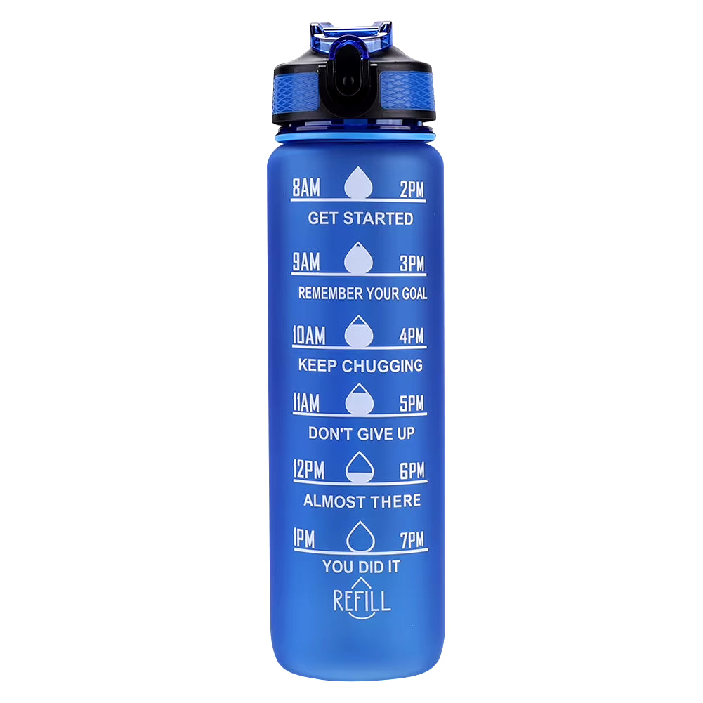 1L Water Bottle Portable Sport Water Bottle Pretty Drink Bottle Leakproof Gym Water Bottle for Outdoor Travel Fitness Cycling